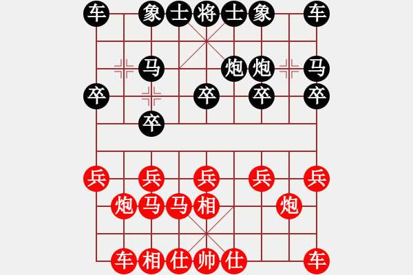 象棋棋譜圖片：水色紅顏(月將)-負(fù)-znmzdx(9段) - 步數(shù)：10 