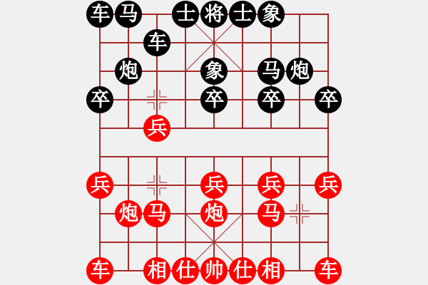 象棋棋譜圖片：vjijie(5段)-勝-花滿樓(3段) - 步數(shù)：10 