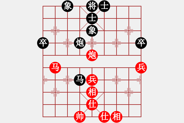 象棋棋譜圖片：好壞(3段)-負(fù)-初學(xué)者之一(5段) - 步數(shù)：68 