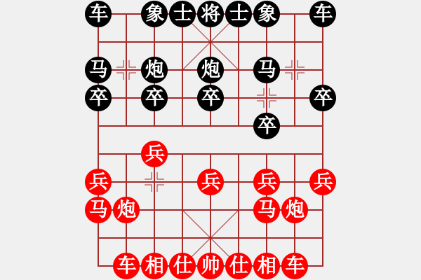 象棋棋譜圖片：無頭棋士(3星)-負(fù)-yejiayu(9星) - 步數(shù)：10 