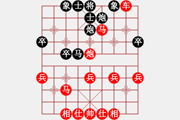 象棋棋譜圖片：惟楚有材（都尉3）先勝用戶10846868750（都尉2）202406011039.pgn - 步數(shù)：33 