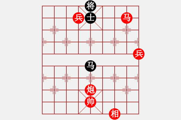 象棋棋譜圖片：棋局-4444a44nB - 步數(shù)：17 