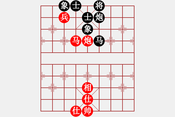 象棋棋譜圖片：海外組 第二輪 張亞明 先和 李贊安 - 步數(shù)：100 