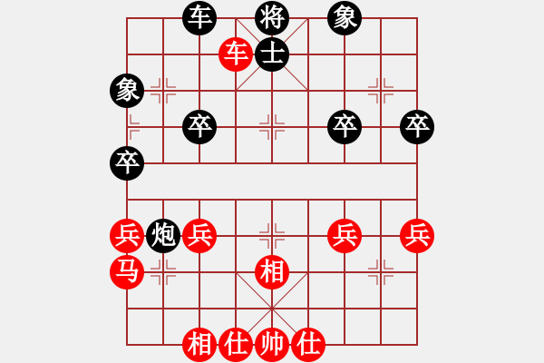 象棋棋譜圖片：橫才俊儒 -VS- 小鳥[535241494] - 步數(shù)：40 