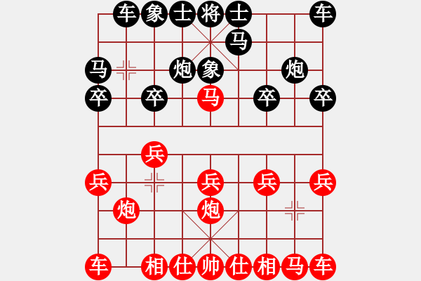 象棋棋譜圖片：2019.9.24.1櫻園東區(qū)先勝老頭 - 步數(shù)：10 