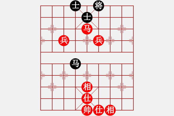 象棋棋譜圖片：鬼哭狼嚎(7段)-勝-我不太會(3段) - 步數(shù)：100 