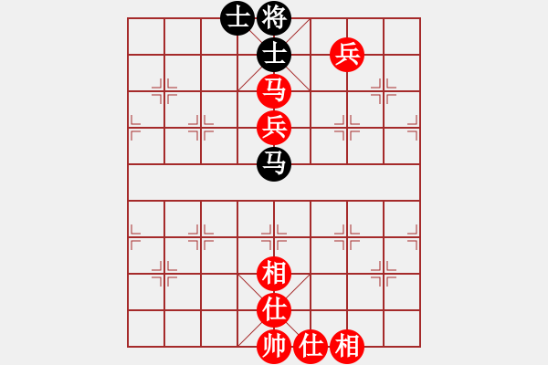 象棋棋譜圖片：鬼哭狼嚎(7段)-勝-我不太會(3段) - 步數(shù)：110 