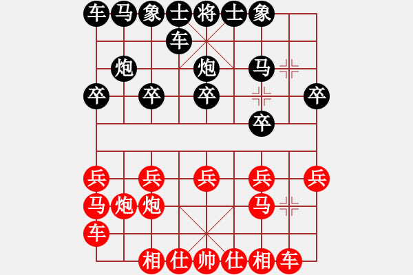 象棋棋譜圖片：倚天高手VS魏蔡文姬(2015 12 30) - 步數(shù)：10 