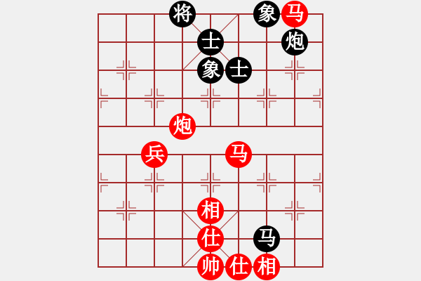 象棋棋譜圖片：山西飛通運業(yè)隊 梁輝遠(yuǎn) 勝 大連益春堂象棋隊 李邁新 - 步數(shù)：100 