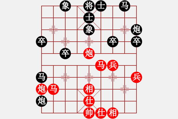 象棋棋譜圖片：許銀川 先勝 金松 - 步數(shù)：40 