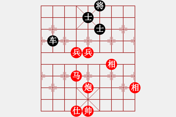 象棋棋譜圖片：分紅比例符合技術(shù)開 和 大伙兒 - 步數(shù)：140 