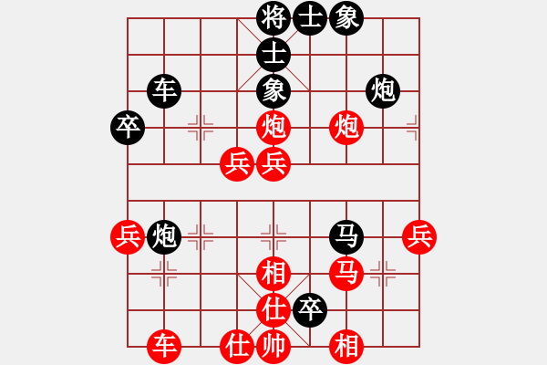 象棋棋譜圖片：分紅比例符合技術(shù)開 和 大伙兒 - 步數(shù)：50 