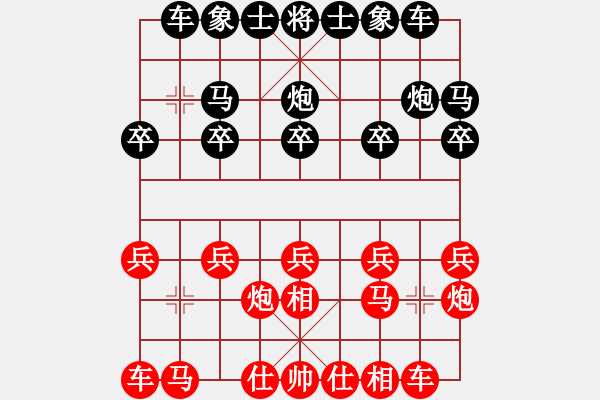 象棋棋譜圖片：bugtestc(5星)-勝-ytchessqd(9星) - 步數(shù)：10 