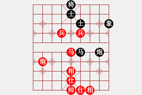 象棋棋譜圖片：宇宙美少女(3段)-勝-燒火和尚(5級(jí)) - 步數(shù)：130 