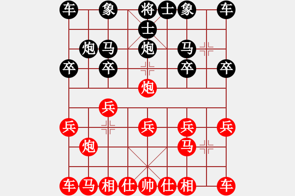 象棋棋譜圖片：桔中居士[125323952] -VS- 花開(kāi)不敗[2383491369] - 步數(shù)：10 