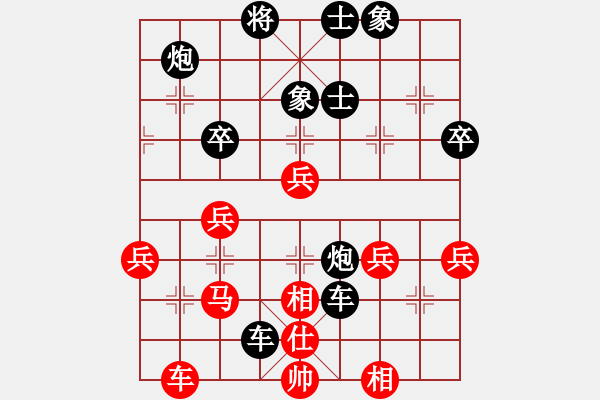 象棋棋譜圖片：象棋主考官(9段)-負(fù)-津門夜襲隊(duì)(人王)（黑方布局和精彩攻殺） - 步數(shù)：60 