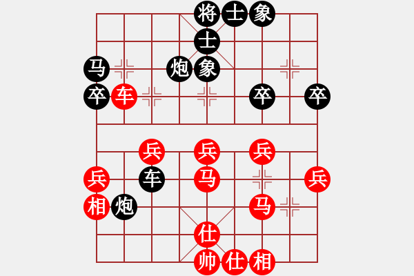 象棋棋譜圖片：陳幸琳 先負(fù) 謝云 - 步數(shù)：40 