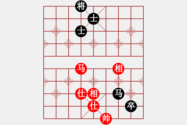 象棋棋譜圖片：精工廣告集(無(wú)極)-和-愛湊熱鬧(無(wú)極) - 步數(shù)：170 