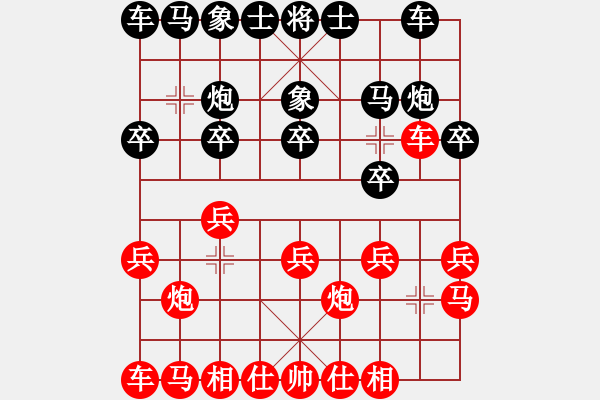 象棋棋譜圖片：張國(guó)鳳     先勝 畢彬彬     - 步數(shù)：10 