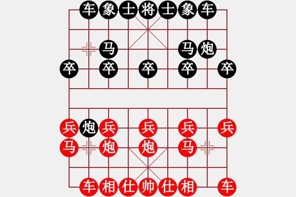 象棋棋谱图片：徐昊 先和 滕飞 - 步数：10 