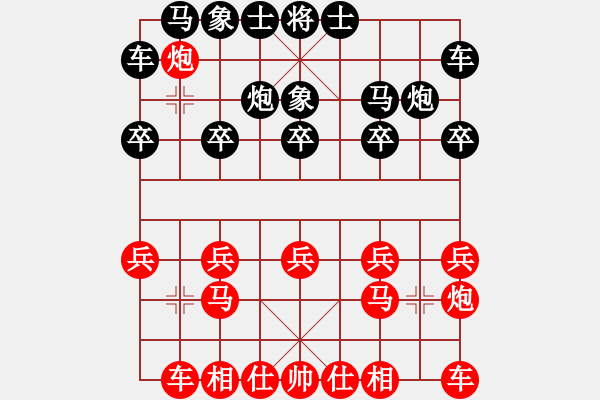 象棋棋譜圖片：4086661(草民) 負(fù) 3083232(校尉) - 步數(shù)：10 