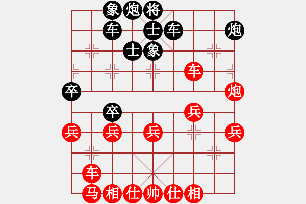 象棋棋譜圖片：4086661(草民) 負(fù) 3083232(校尉) - 步數(shù)：40 