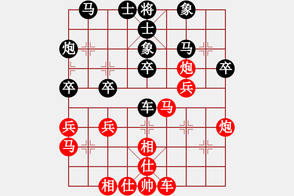 象棋棋譜圖片：錦州市隊(duì) 趙碩 勝 北鎮(zhèn) 孫大驥 - 步數(shù)：35 