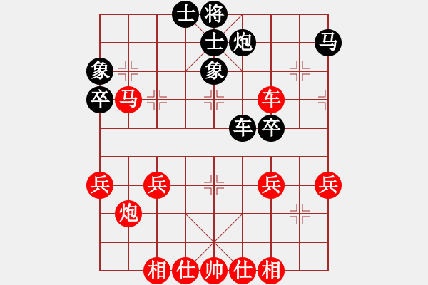 象棋棋譜圖片：Nguyen The Tri 2-0 Nguyen Xuan Long - 步數(shù)：40 