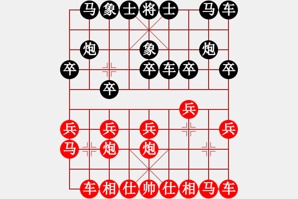 象棋棋譜圖片：64進(jìn)32 攀枝花趙攀偉 先勝 邛崍王琪軒 - 步數(shù)：10 