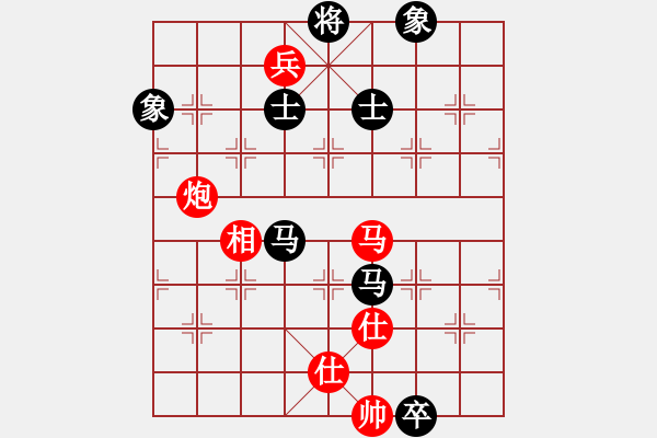 象棋棋谱图片：漫步云中月(地煞)-和-琪中琪(天罡) - 步数：120 