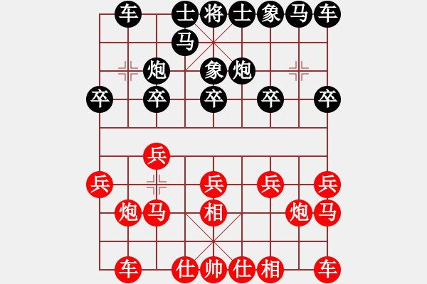 象棋棋譜圖片：月亮666666VSzfs0802(2015 8 12) - 步數(shù)：10 