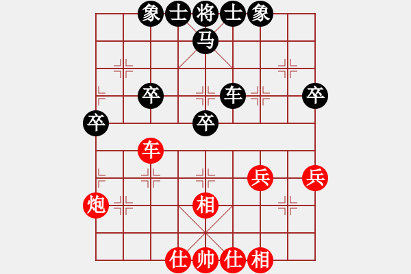 象棋棋譜圖片：天煞孤鑫(1段)-負(fù)-鄂州奧語王(2段) - 步數(shù)：40 