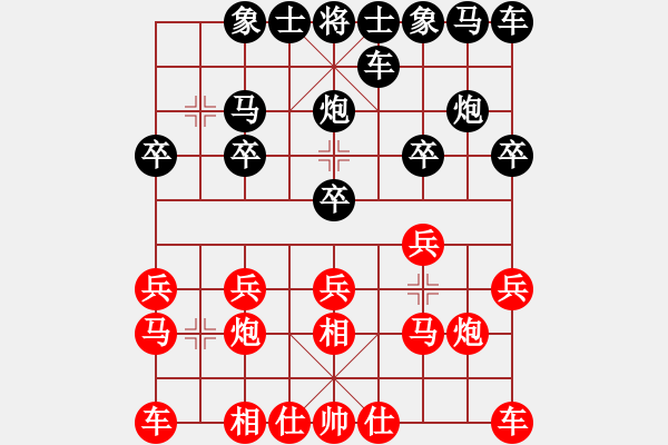 象棋棋譜圖片：波斯貓[2317526859] -VS- 橫才俊儒[292832991] - 步數(shù)：10 