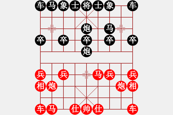 象棋棋譜圖片：謝寧云 第1局 獨(dú)孤九劍——雙飛燕 - 步數(shù)：10 