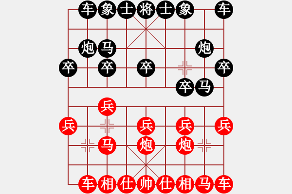 象棋棋譜圖片：摩西(先負(fù))象棋教練 - 步數(shù)：10 