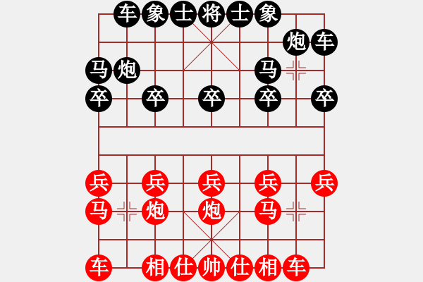 象棋棋谱图片：林芊谕(6段)-胜-太平天国(7段) - 步数：10 