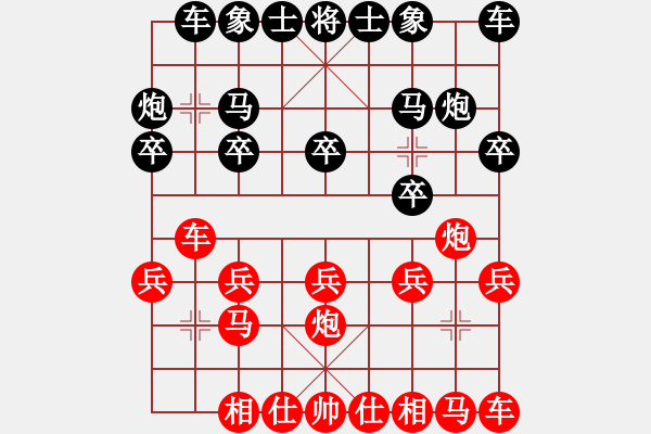 象棋棋譜圖片：iamtheking(5星)-負(fù)-wscxc(6星) - 步數(shù)：10 