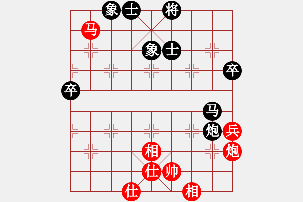 象棋棋譜圖片：iamtheking(5星)-負(fù)-wscxc(6星) - 步數(shù)：80 