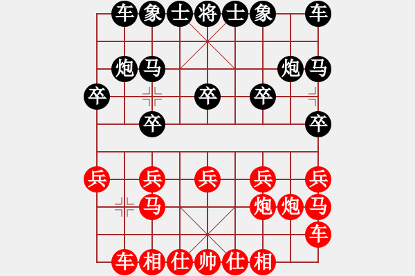 象棋棋譜圖片：一線之間[2633993492] -VS- 一笑而過[948021868] - 步數(shù)：10 