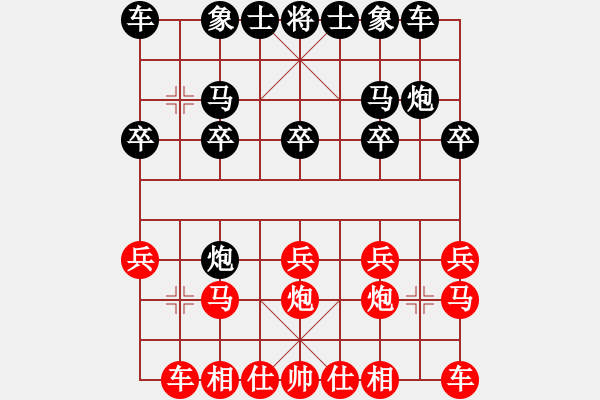 象棋棋譜圖片：沉睡風(fēng)箏(6級)-勝-藍色水晶(1段) - 步數(shù)：10 