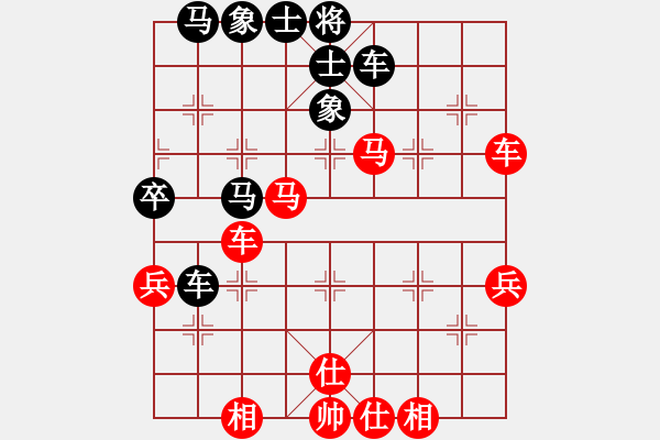 象棋棋譜圖片：眏眏眏(9段)-勝-小羅納耳朵(5段) - 步數(shù)：50 