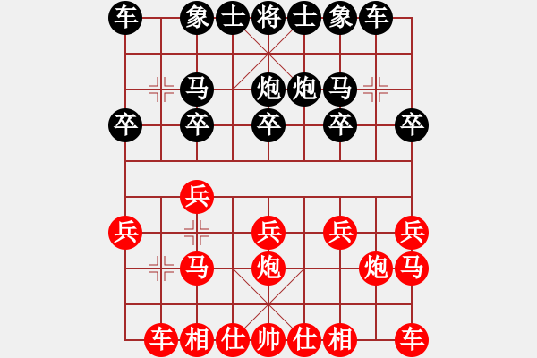 象棋棋譜圖片：紫薇花對紫微郎 勝 快樂的人 - 步數(shù)：10 