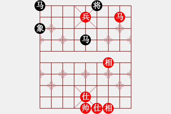 象棋棋譜圖片：小寶[紅] -紅先勝- 留印愚夫[黑] - 步數(shù)：97 