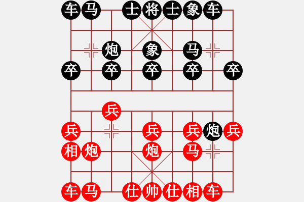 象棋棋譜圖片：2020弈客棋緣杯大師名手網(wǎng)絡(luò)賽楊鴻軻業(yè)9-1先勝李進(jìn)業(yè)9-3 - 步數(shù)：10 