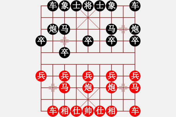 象棋棋譜圖片：評注： 孔繼國先負鄧煜 - 步數(shù)：10 