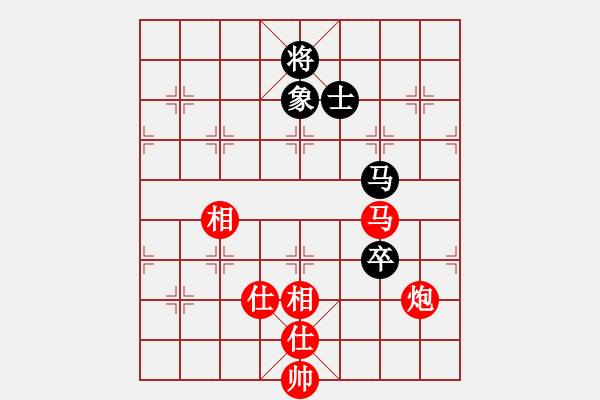 象棋棋譜圖片：143 – 傌炮仕相全例勝馬高卒士象 - 步數(shù)：0 