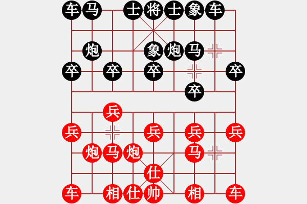 象棋棋譜圖片：等[1779836055] -VS- 鑫森淼[1694497046] - 步數(shù)：10 