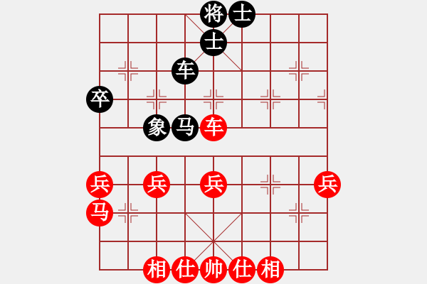 象棋棋譜圖片：mengyaaa(2段)-勝-弱點(4段)中炮巡河車對屏風(fēng)馬 紅進(jìn)左馬 - 步數(shù)：53 