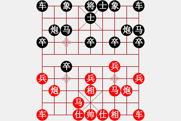 象棋棋譜圖片：大理國第2關(guān)――徐漳(4級)-勝-sxsqy(6級) - 步數(shù)：10 