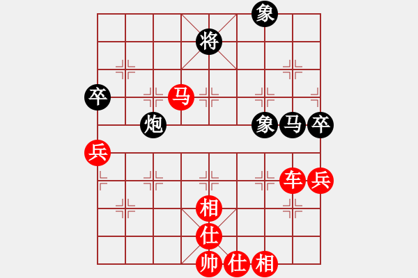 象棋棋譜圖片：大理國第2關(guān)――徐漳(4級)-勝-sxsqy(6級) - 步數(shù)：81 